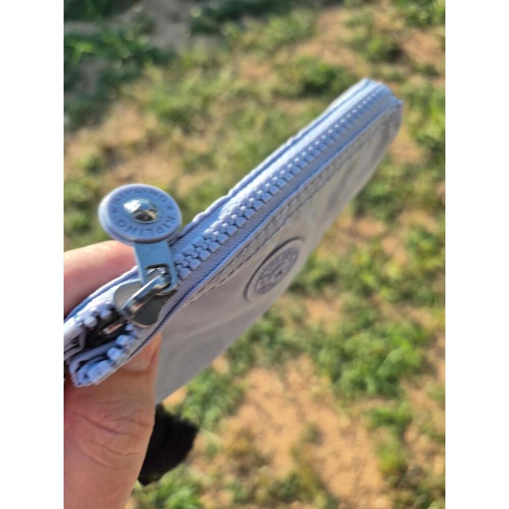 Kipling Creativity small pouch with Keychain Blue… - image 4